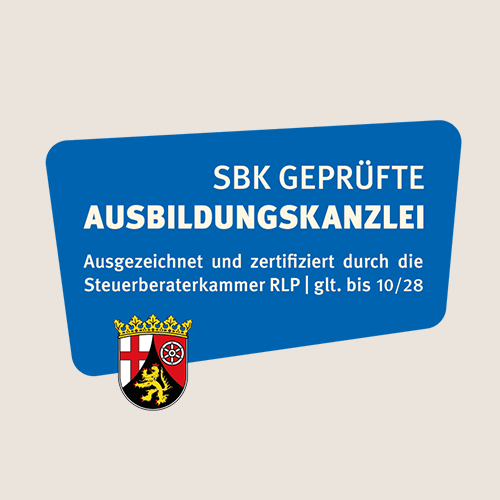 Steuerberatung Nahe: SBK geprüfte Ausbildungskanzlei